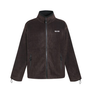 미우미우 【잔디집2】 집업 플리스 으쉐트셔츠（세븐）