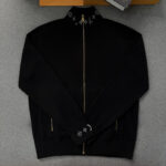 루이비통 【TJ공장】 더블 페이스 니트 울 트래블 블루종（터보）