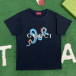 구찌 【잔디집】 스네이크 인타르시아 반팔 티셔츠（레어）