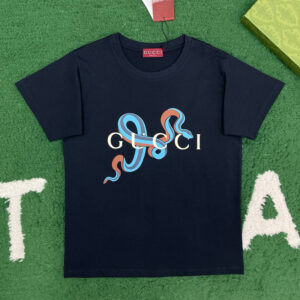 구찌 【잔디집】 스네이크 인타르시아 반팔 티셔츠（레어）