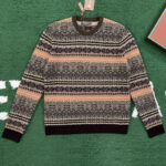 로로피아나 【잔디집】 스페이스 사이드 크루넥 버진 울 스웨터（레어）