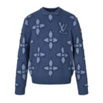 루이비통 【잔디집2】 텍스처드 크루넥 코튼 스웨터 (세븐)