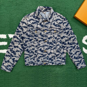 루이비통 【잔디집】 모노그램 데님 트러커 자켓（레어）