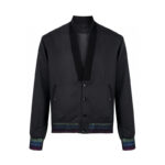 루이비통 【잔디집2】 프레피 울 가디건 블루종（세븐）