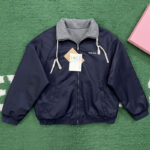 미우미우 【잔디집】 리버서블 테크니컬 가자르 플리스 봄버 자켓（레어）