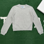 프라다 【잔디집】 스웨트셔츠 크루넥 코튼 로고 맨투맨 (레어)