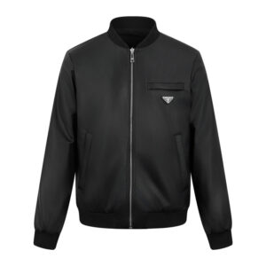 프라다 【잔디집2】 리버시블 레더 봄버 자켓（세븐）