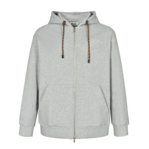 미우미우 【잔디집2】 코튼 로고 후드 집업（세븐）