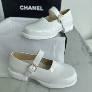 샤넬 【Happy】 버클 페이턴트 메리제인 로퍼 (TJ공장)