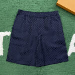 루이비통 【잔디집】 모노그램 그래픽 자카드 댄디 숏 팬츠（레어）