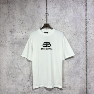 발렌시아가 [사슬공장] BB로고 반팔 티셔츠