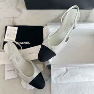 샤넬 【터보】 스트라스 투톤 슬링백 (TJ공장)