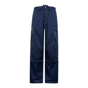 발렌시아가 【잔디집2】 믹스드 코튼 트윌 유틸리티 워크 팬츠（세븐）