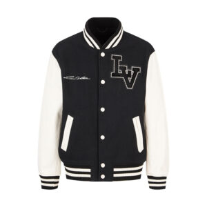 루이비통 [잔디집2] LV 바시티 블루종 시그니처 벨벳 자켓