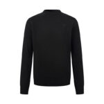 프라다 [잔디집2] 로고 크루넥 스웨터 캐시미어 블랙