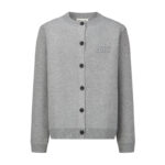 미우미우 [잔디집2] 로고 가디건 울 니트