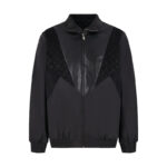 루이비통 【잔디집2】 레더 믹스 트랙 탑 자켓（세븐）