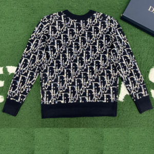 디올 [잔디집] 2컬러 오블리크 버진 울 자카드 스웨터