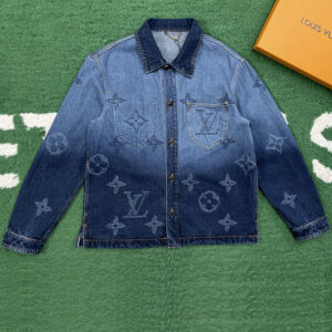 루이비통 【잔디집】 모노그램 워크웨어 데님 오버셔츠 (레어)