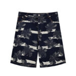 구찌 【잔디집2】 (세븐) 자수 크레이프 울 팬츠