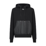 프라다 [잔디집2] 트라이앵글 후디 플리스 코튼 로고