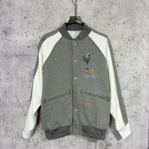 디올 【사슬공장】 바시티 자켓 은방울꽃