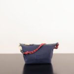 미우미우 (팬더) 화다니 질감 미니백 인디고 블루 5NE841