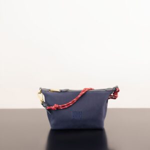 미우미우 (팬더) 화다니 질감 미니백 인디고 블루 5NE841