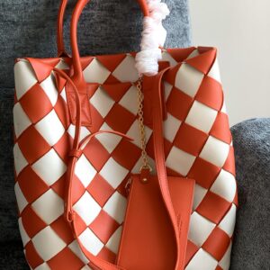 보테가 (징) 카바트 중성 손가방 핑크 화이트 70020