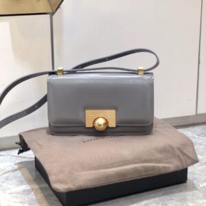 보테가 (징) 미니 크로스백 고급 그레이