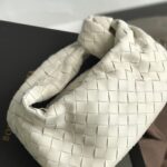 보테가 (징) 미니 조디 화이트 편직 가죽 호보백 609409