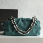 보테가 (징) 체인 파우치 클라우드 백 그린 620230