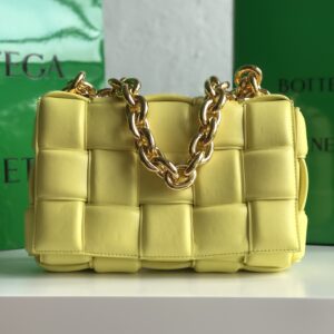 보테가 (징) 체인 카세트 백 옐로우 631421