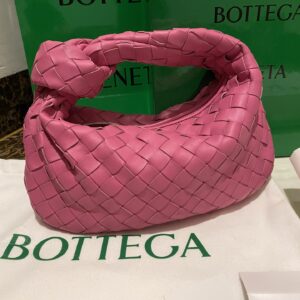 보테가 (징) 미니 조디 블루 편직 가죽 호보백 609409