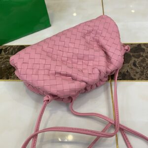 보테가 (징) 작은 구름 손잡이백 핑크