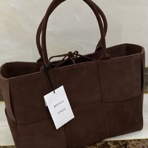 보테가 (징) 토트백 브라운