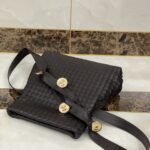 보테가 (징) 플랩  블랙