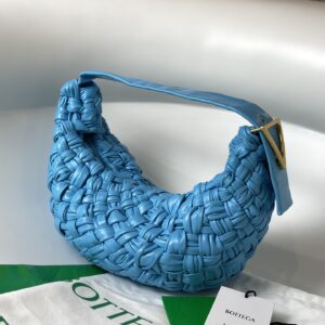 보테가 (징) 바나나 손잡이 가방 블루 620917