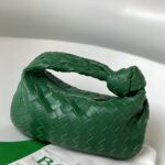 보테가 베네타 (징) 미니 조디 그린 편직 가죽 호보백 609409