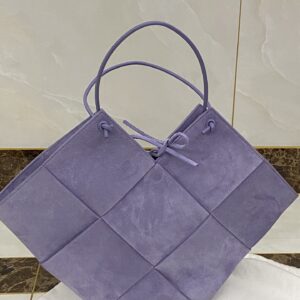 보테가 (징) 인트레치아토 토트 핸드백 퍼플 652057