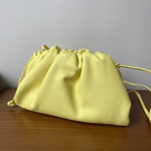 보테가 (징) 드로우스트링 미니백 라이트 옐로우 576227