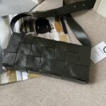 보테가 (징) 스트레치 카세트 나일론 미니 크로스백 그린 70136