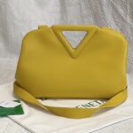 보테가 (징) 삼각형 손잡이백 마카롱 옐로우 652446