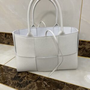 보테가 (징) 미니 토트백 화이트