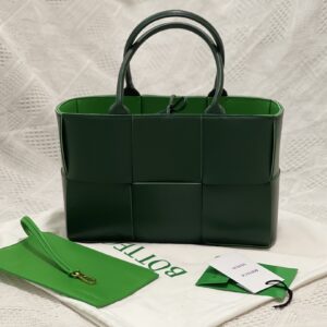 보테가 (징) 미니 토트백 그린