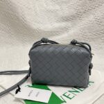 보테가 (징) 미니 원형 가방 그레이666683