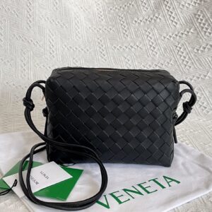 보테가 (징) 클래식 편직 가방 블랙666689