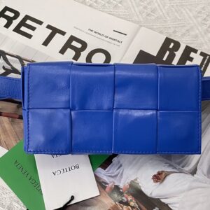 보테가 (징) 클러치백 블루 651053