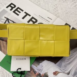 보테가 (징) 더 벨트 카세트 노란색 651053