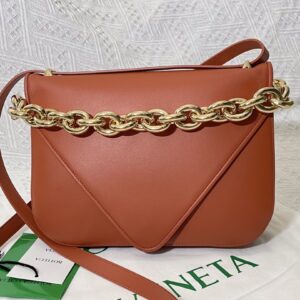 보테가 (징) 더 마운트 대형 핸드백 브라운 667398